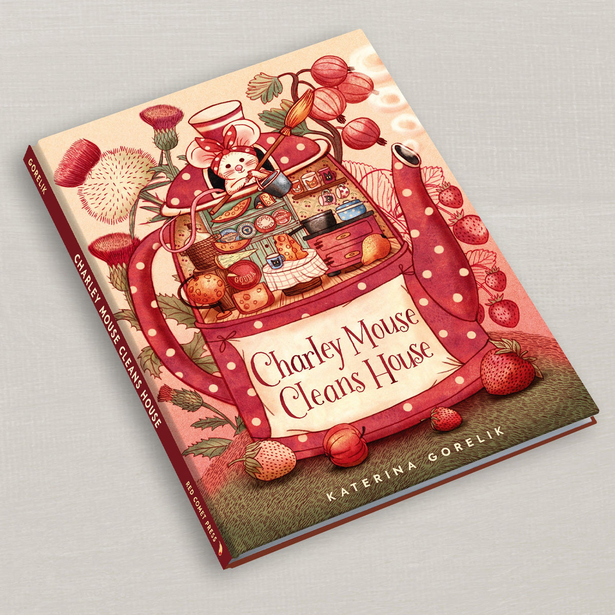 Charley Mouse Cleans House by Katerina Gorelik