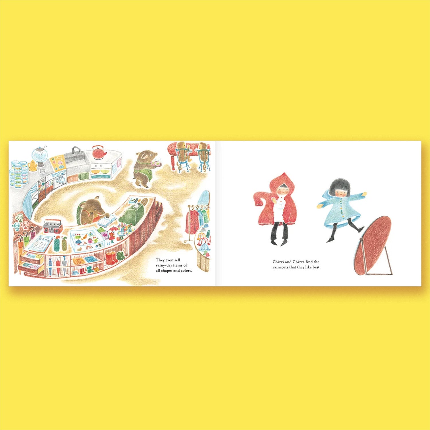 Chirri &amp; Chirra, The Rainy Day by Kaya Doi and David Boyd