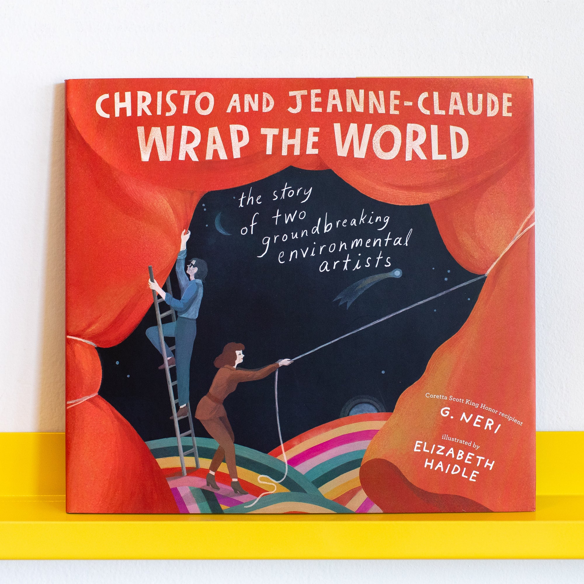 Book cover for Christo and Jeanne-Claude Wrap the World