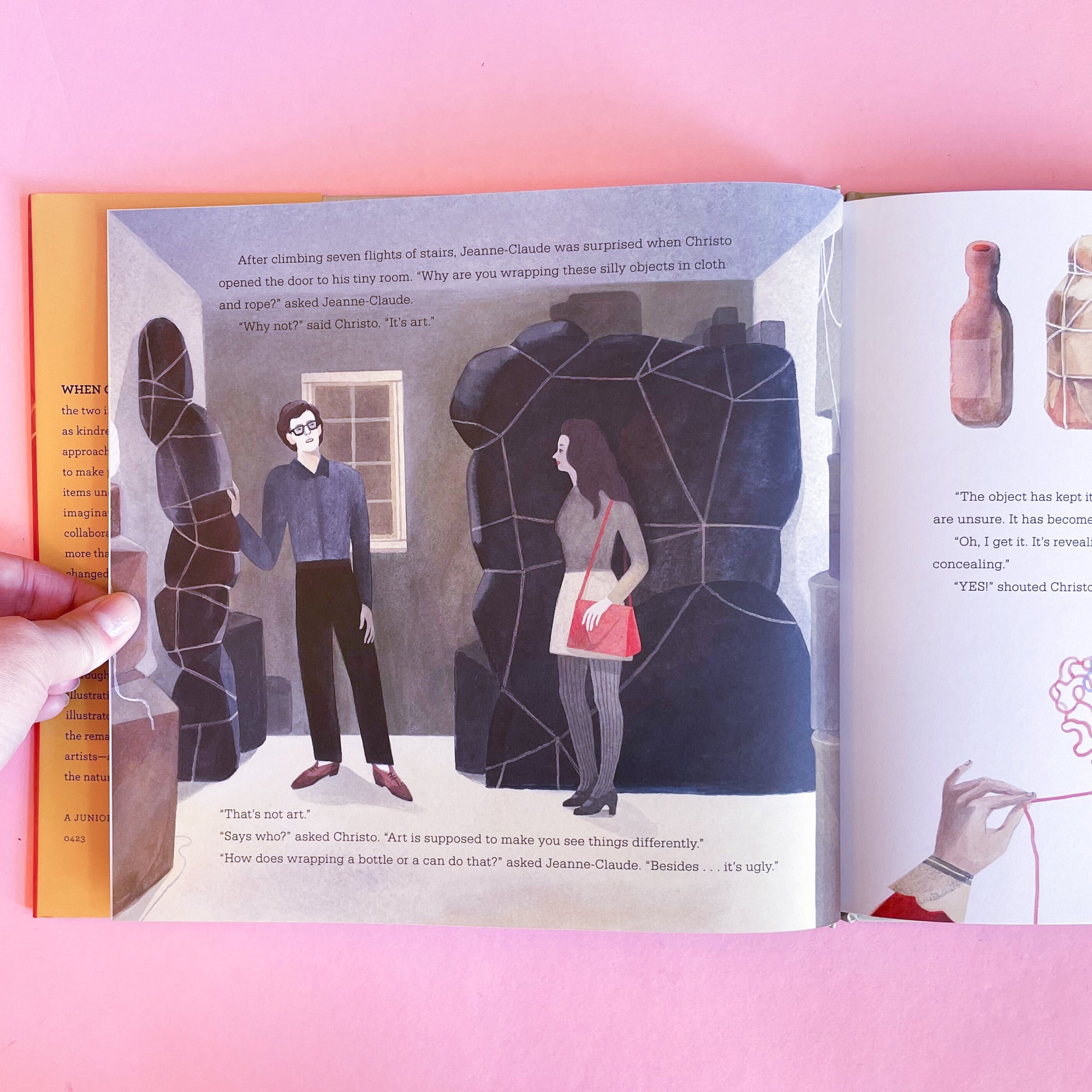 Christo and Jeanne-Claude Wrap the World: The Story of Two Groundbreaking Environmental Artists by G. Neri and Elizabeth Haidle