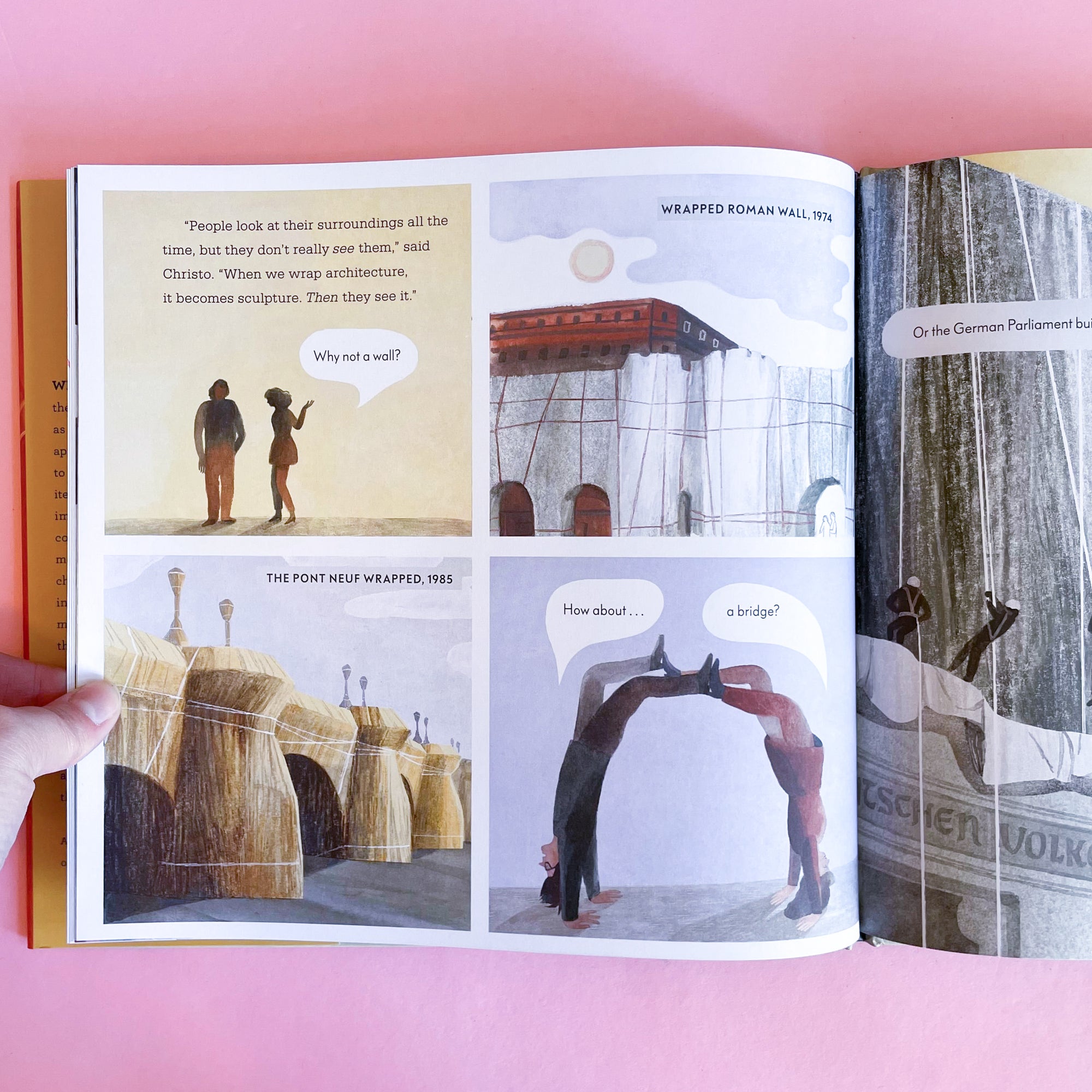 Christo and Jeanne-Claude Wrap the World: The Story of Two Groundbreaking Environmental Artists by G. Neri and Elizabeth Haidle