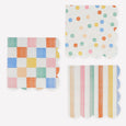 Colorful Pattern Small Napkins