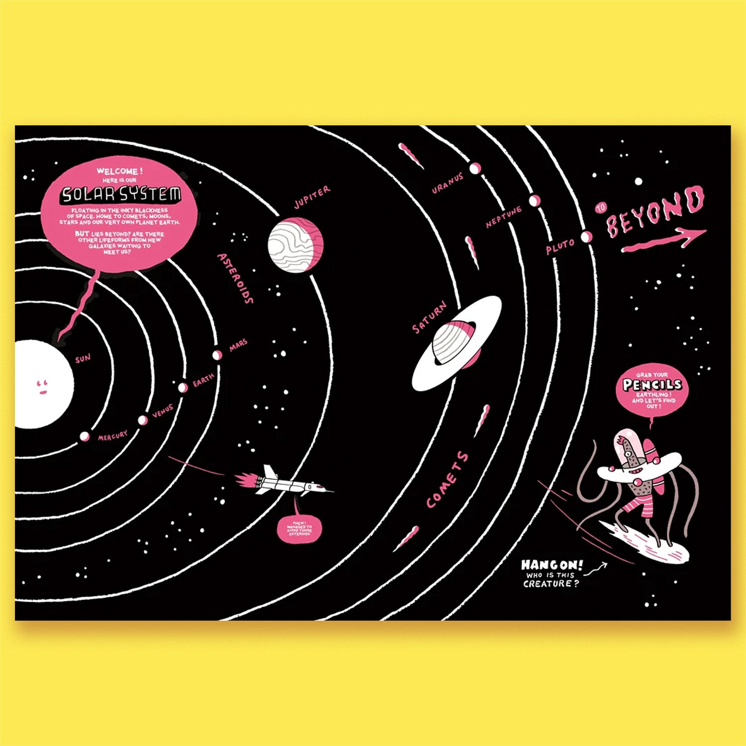 The Cosmic Book of Space, Aliens and Beyond: Draw, colour, create things from out of this world! by Jason Ford