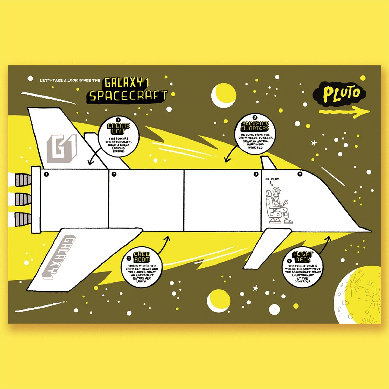 The Cosmic Book of Space, Aliens and Beyond: Draw, colour, create things from out of this world! by Jason Ford