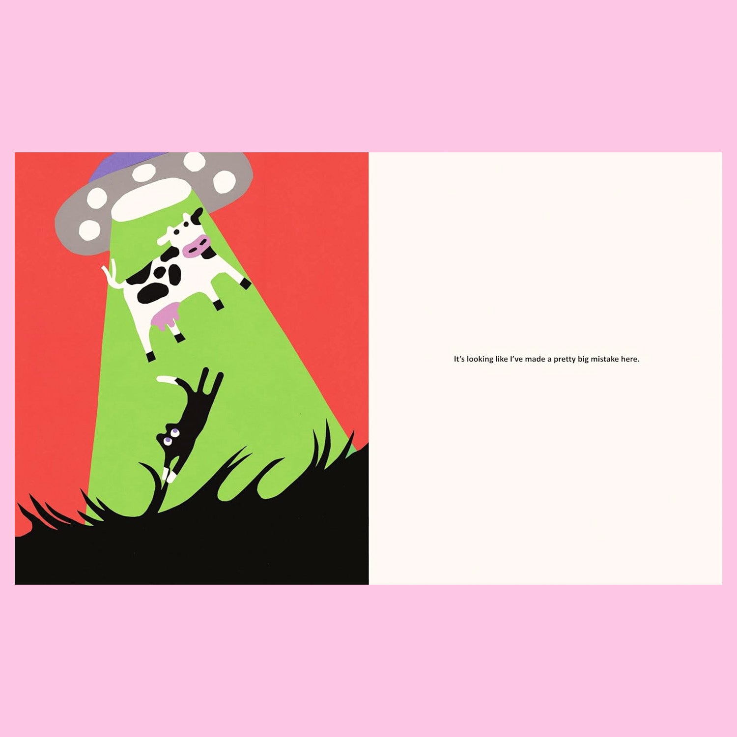 The Cow in the Dark at Night by Jess Hannigan