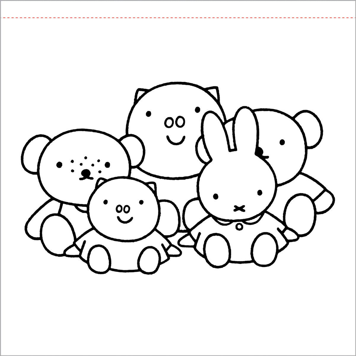 Cozy Coloring Miffy by Parragon Books and Dick Bruna