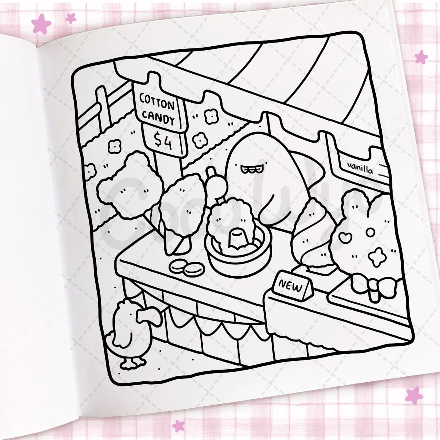 Cozy Days: Coloring Book for Adults and Kids by Coco Wyo