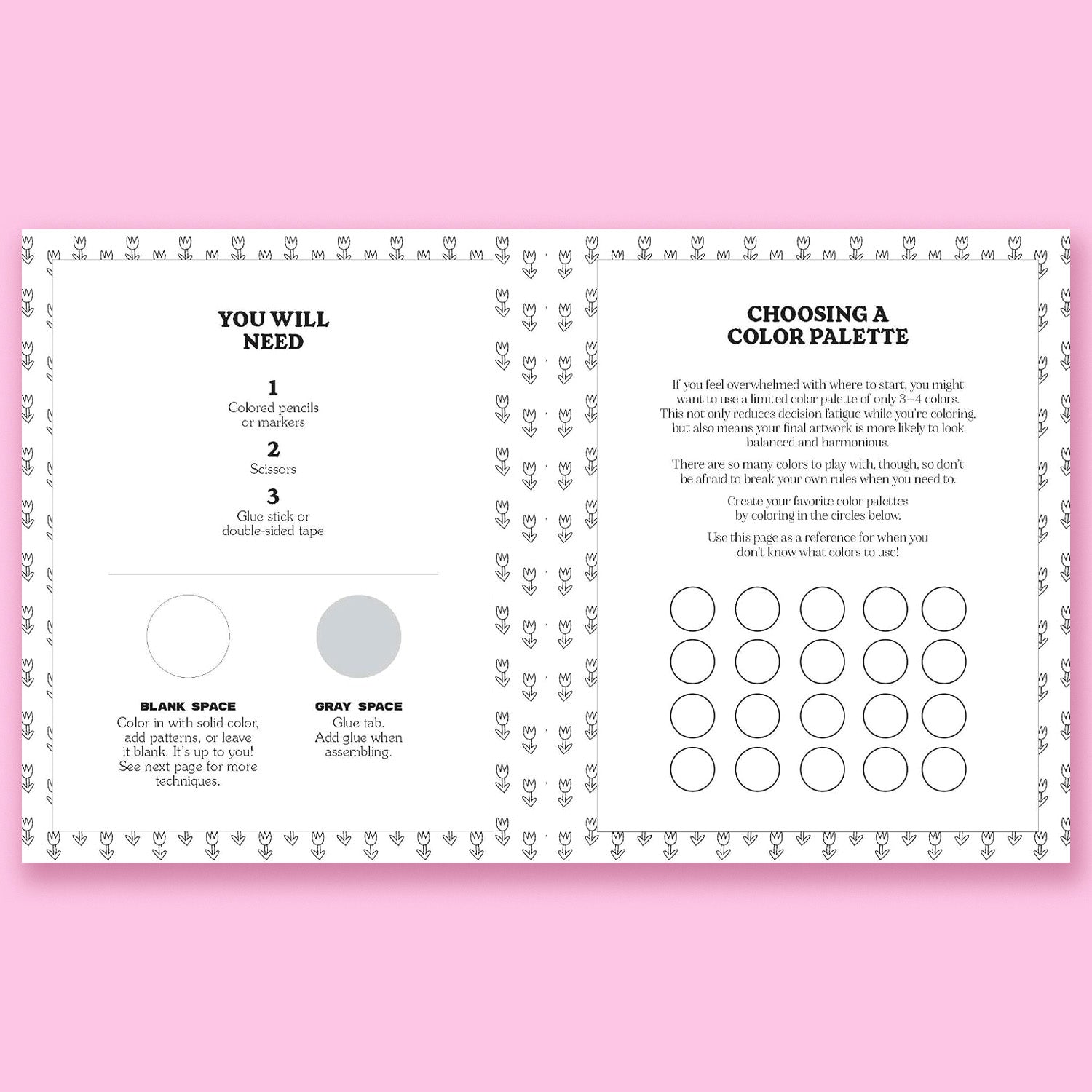 Craft &amp; Create: A Junk Journal Coloring Adventure by Martina Calvi