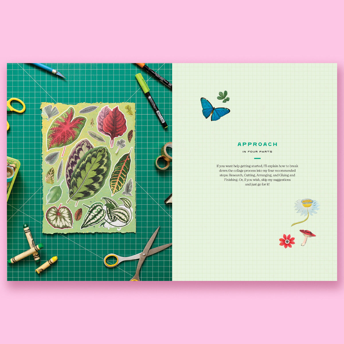 Cut-out Curiosities: Botanica: A Collage Book: A compelling compendium of botanical peculiarities and antique florals to cut and collage by Maximillian Malone