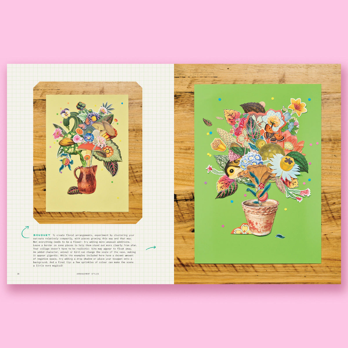 Cut-out Curiosities: Botanica: A Collage Book: A compelling compendium of botanical peculiarities and antique florals to cut and collage by Maximillian Malone