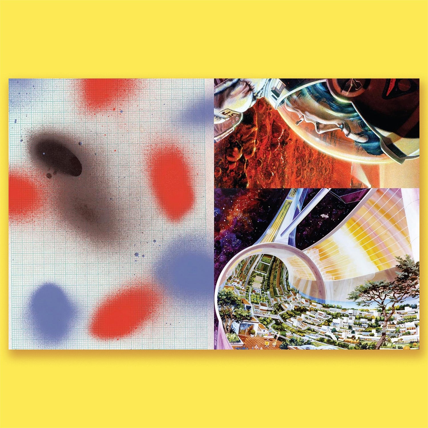 Cut-out Curiosities Space, Science &amp; Technology: A Collage Book: A compelling compendium of technological peculiarities and scientific imaginings to cut and collage by Maximillian Malone