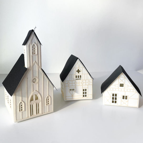 Dark Grey Luminary House Set