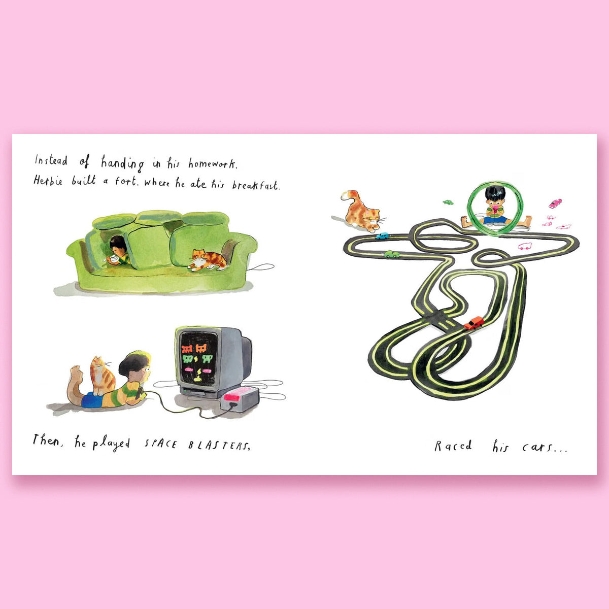 A Day Off School by Oliver Jeffers and Kevin Waldron