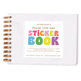 Decorate Your Own Album - Hardcover Retro Style Sticker Book