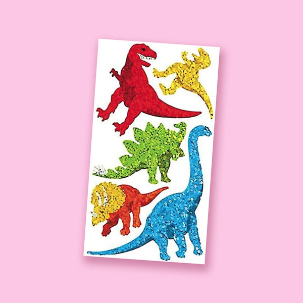 Dinosaur Prismatic Stickers