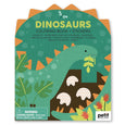 Dinosaurs Coloring Book + Stickers by Petit Collage