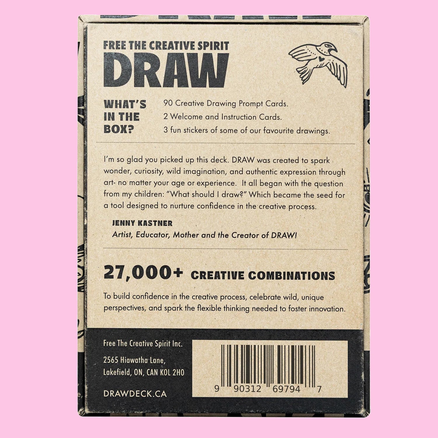 DRAW DECK Free the Creative Spirit: Unleash Your Imagination Through the Power of Art