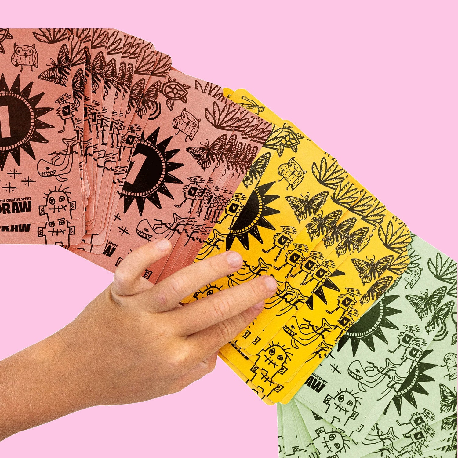 DRAW DECK Free the Creative Spirit: Unleash Your Imagination Through the Power of Art