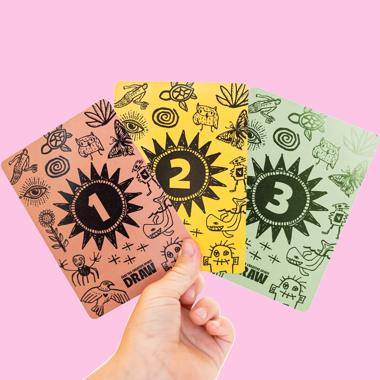 DRAW DECK Free the Creative Spirit: Unleash Your Imagination Through the Power of Art