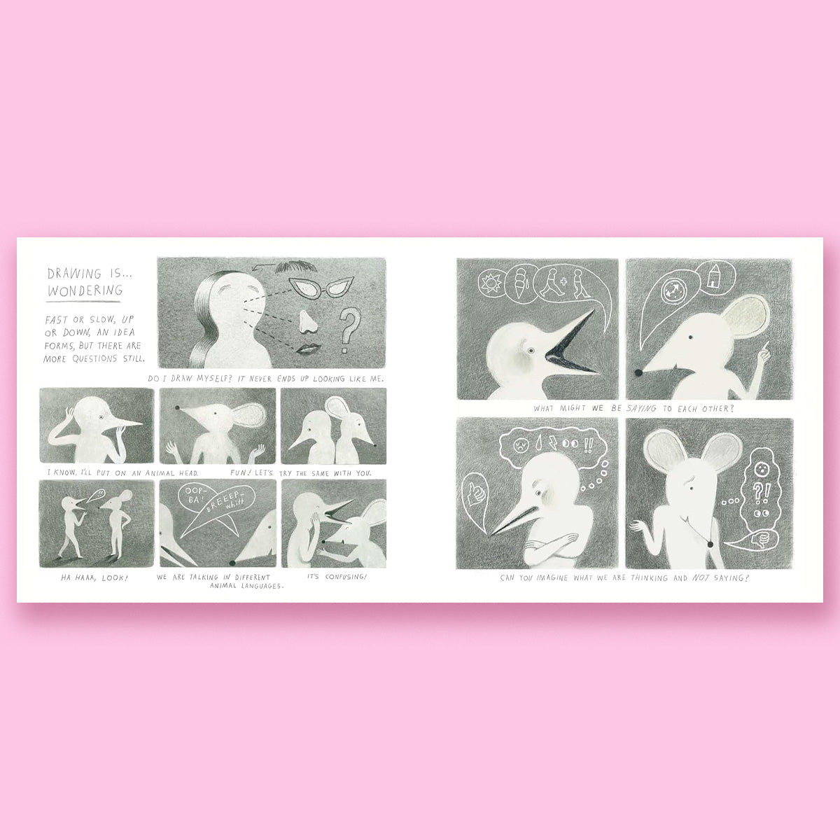 Drawing Is... Your Guide to Scribbled Adventures by Elizabeth Haidle