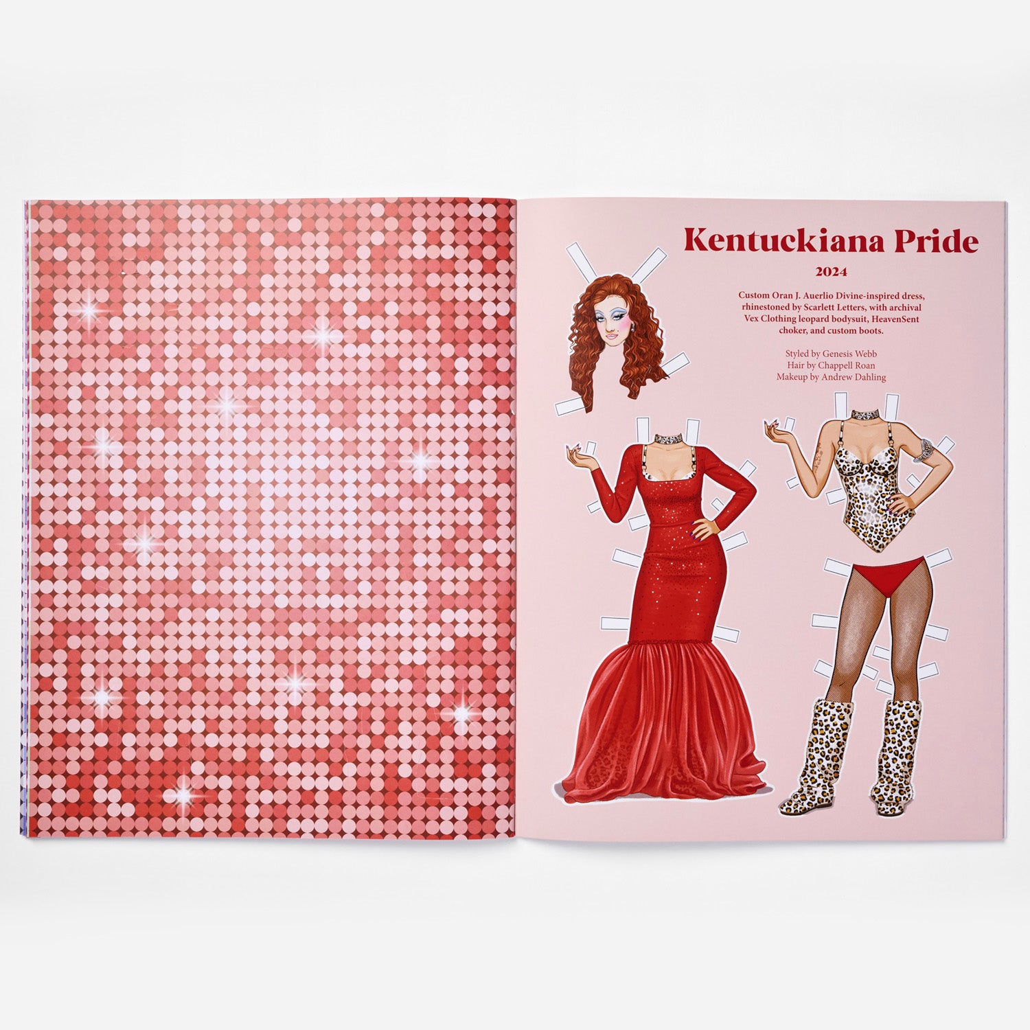 Dress Up Chappell: A Chappell Roan paper doll book featuring her most iconic looks by Julia Murray