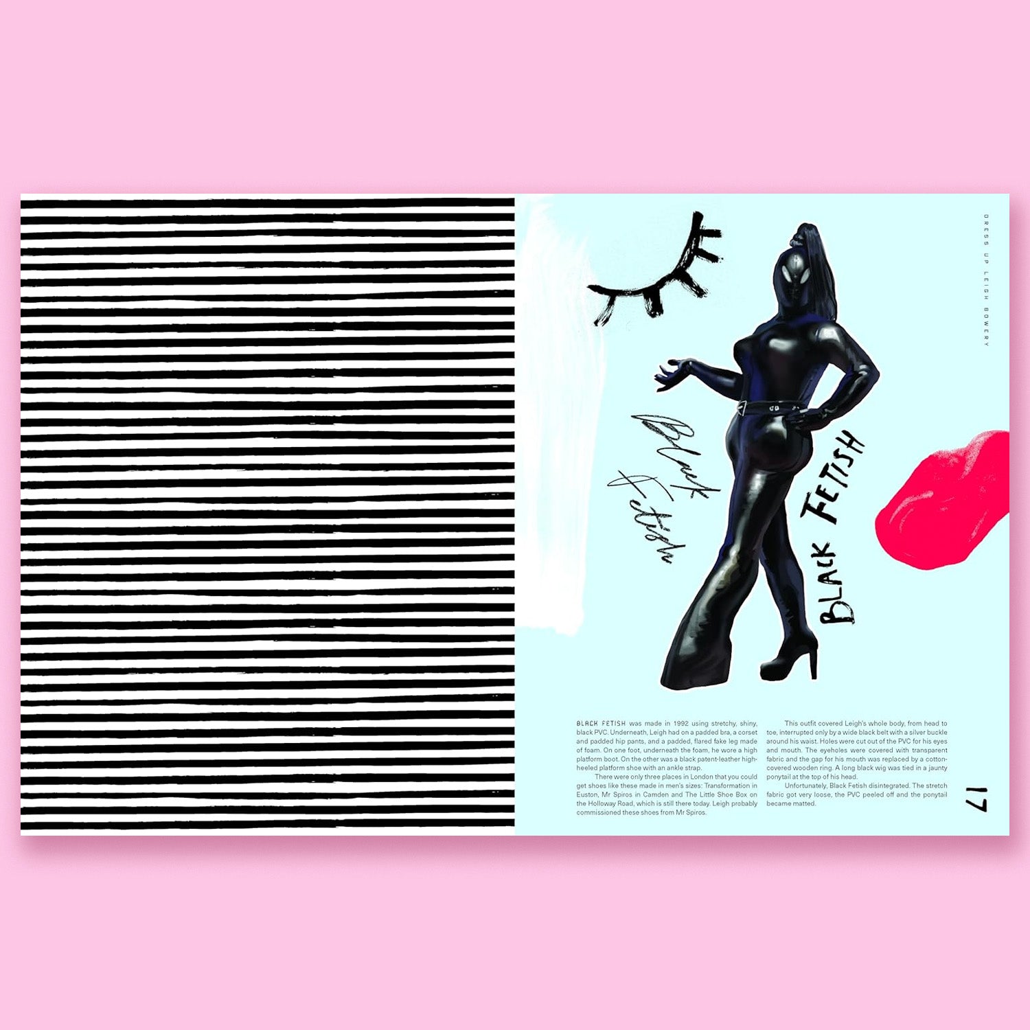 Dress Up Leigh Bowery: A paper doll book featuring iconic looks from the legendary artist by by Nicola Rainbird and Daniel Clarke