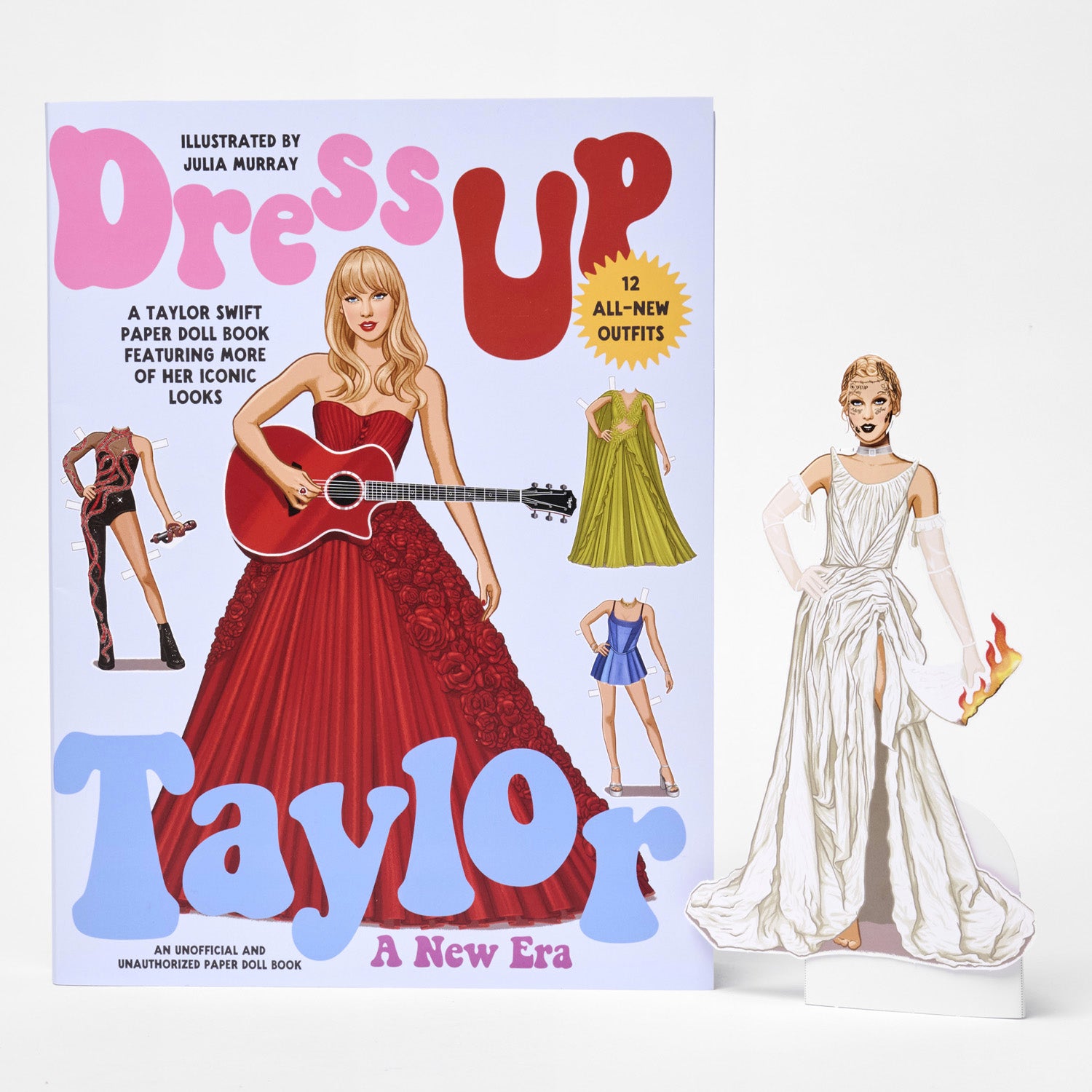 Dress Up Taylor: A New Era: A Taylor Swift paper doll book featuring more of her iconic looks by Julia Murray