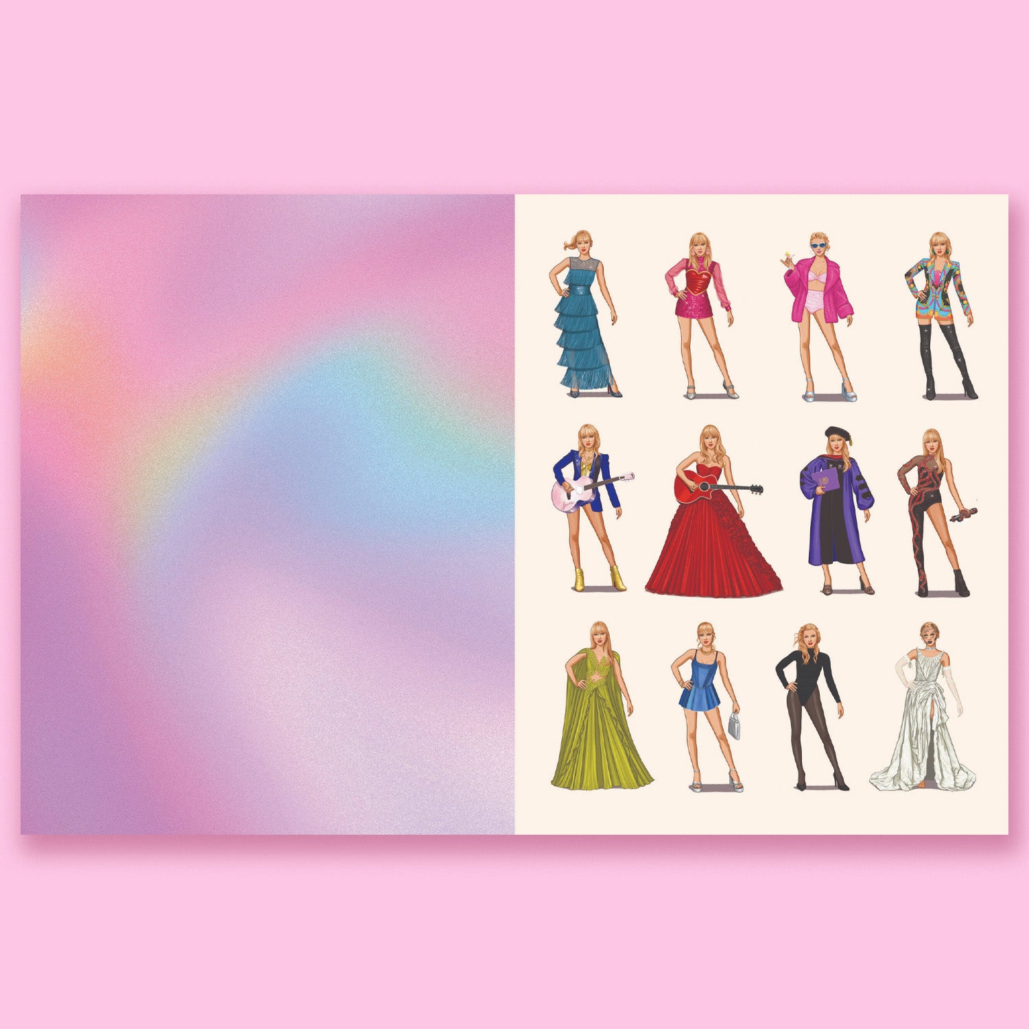 Dress Up Taylor: A New Era: A Taylor Swift paper doll book featuring more of her iconic looks by Julia Murray