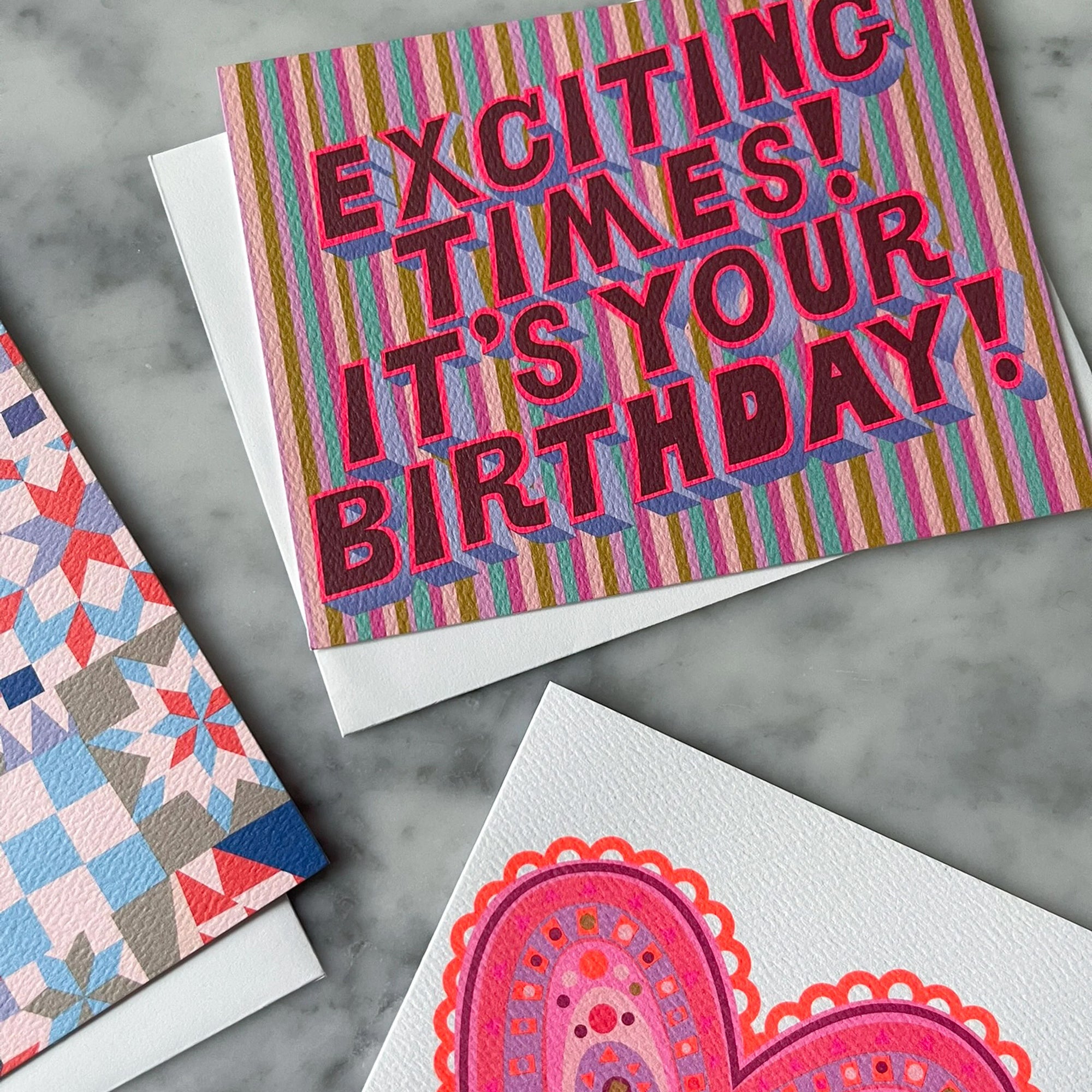 Exciting Times, It's Your Birthday Greeting Card