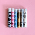 Face painting sticks in fantasy colors: White, Black, Pink, Gold, Silver, Turquoise