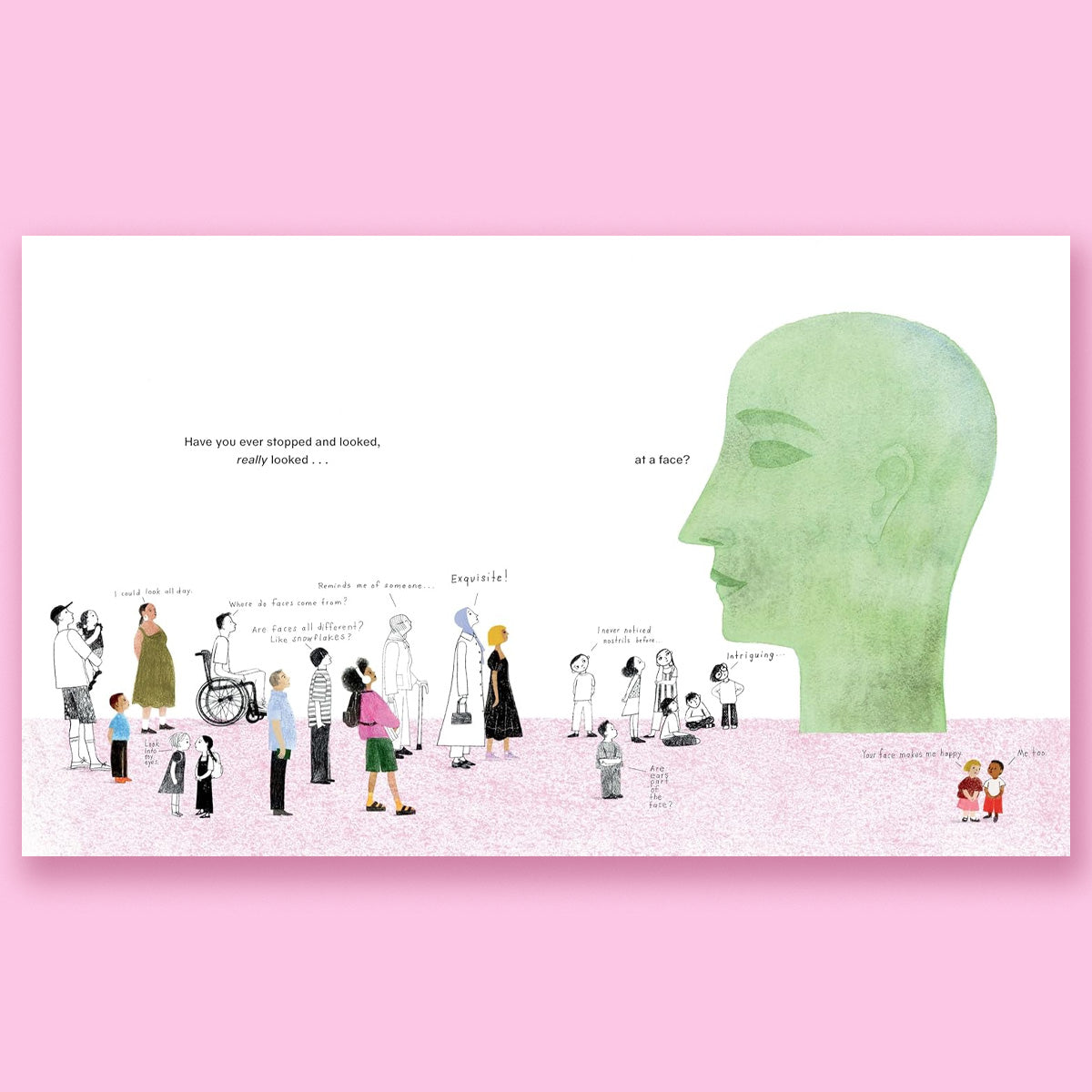 A Face Is a Poem By Julie Morstad