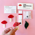 One Mushroom Pin Craft Kit