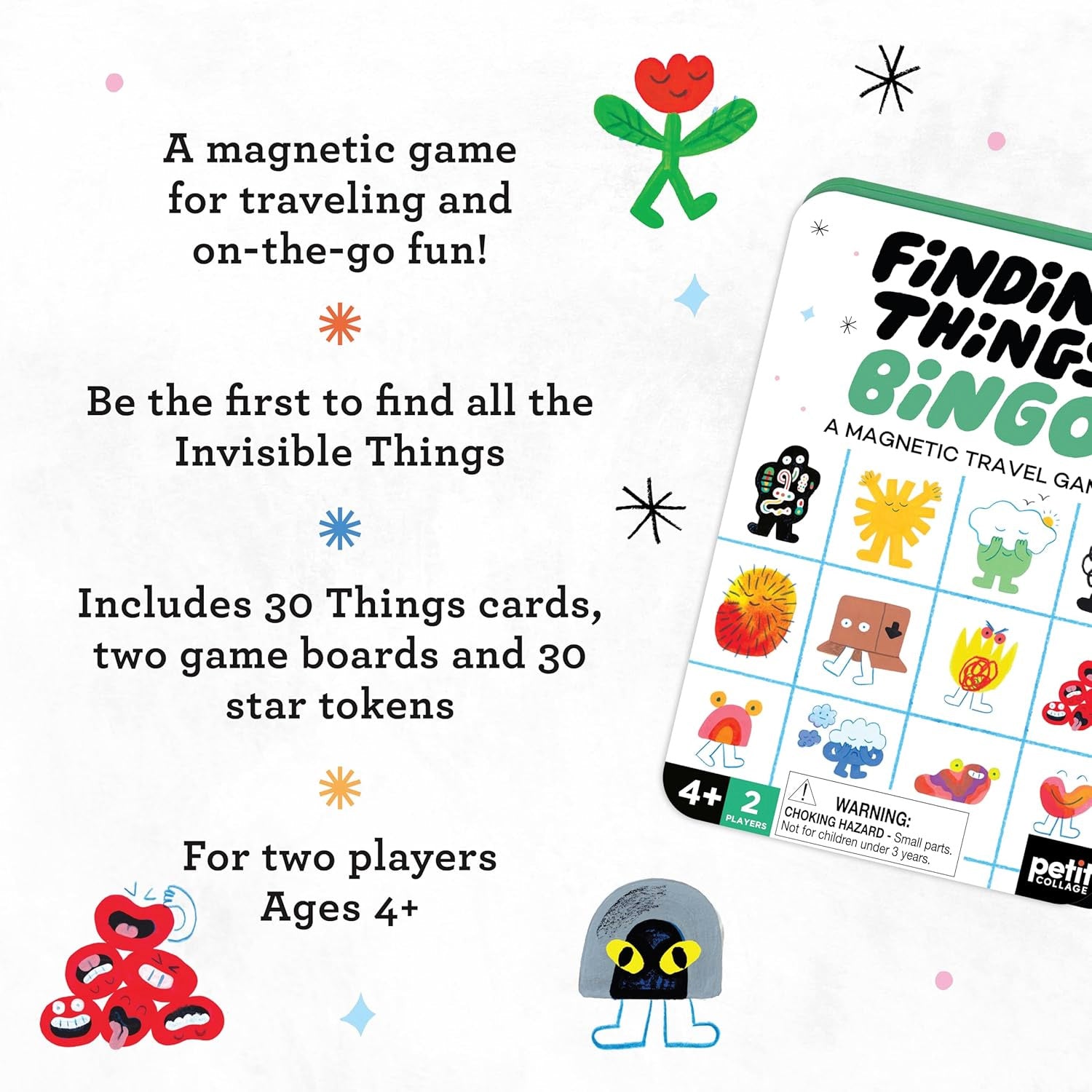 Finding Things Bingo: A Magnetic Travel Game