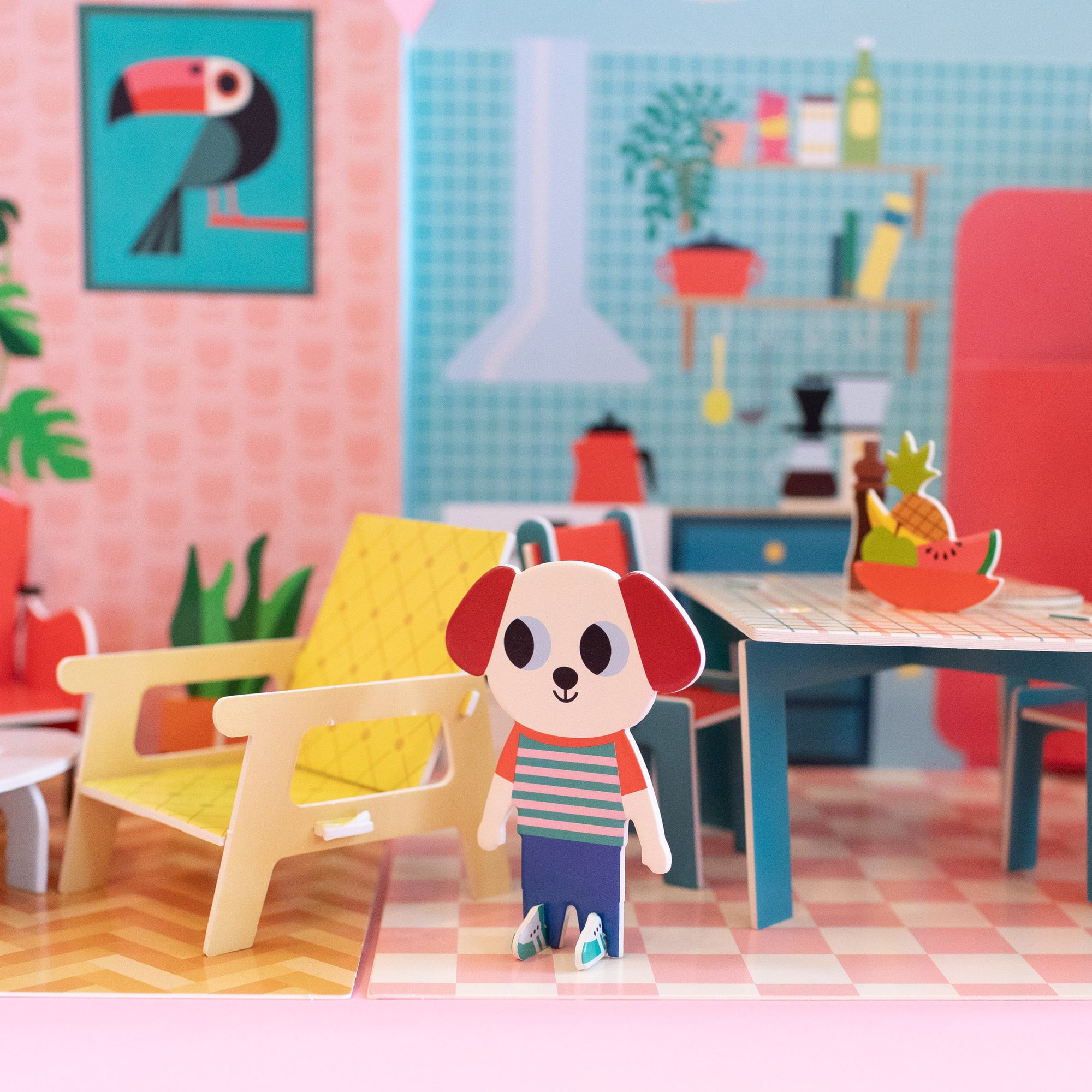 Fold-Out + Play: House by Ingela P Arrhenius