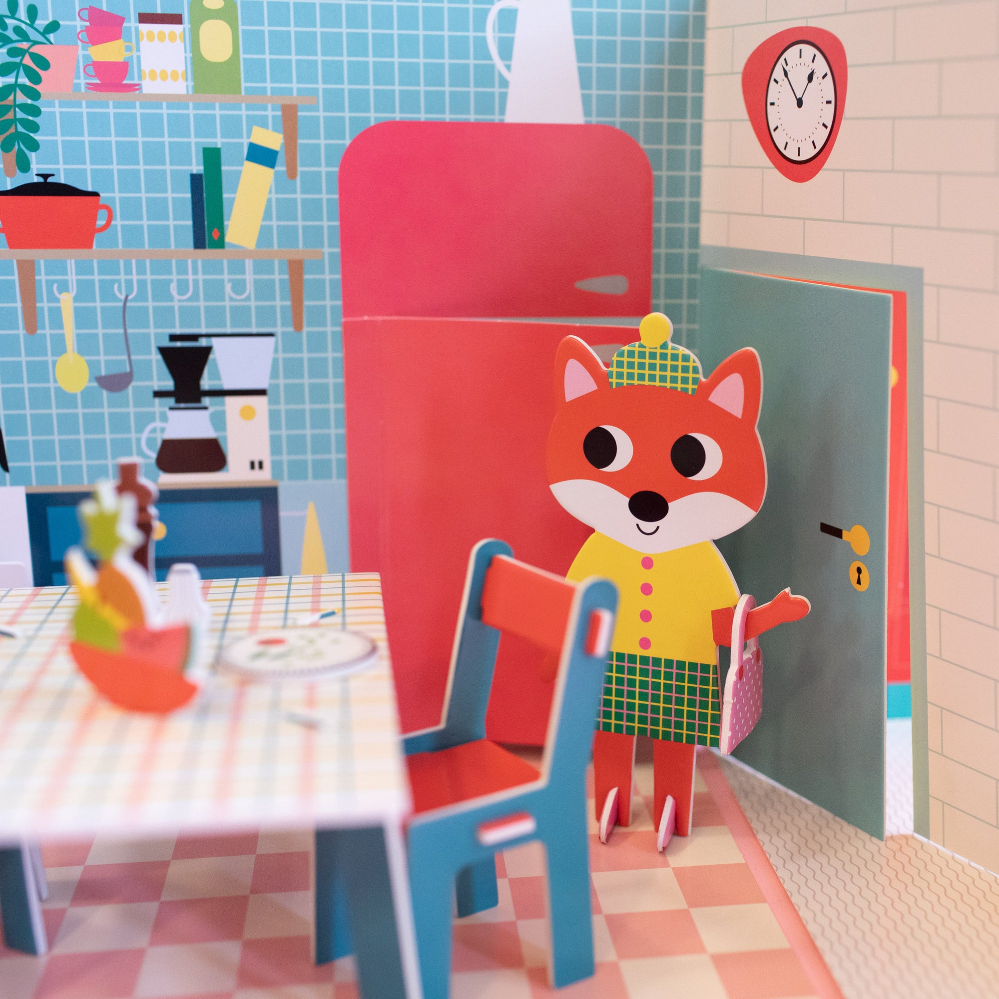 Fold-Out + Play: House by Ingela P Arrhenius