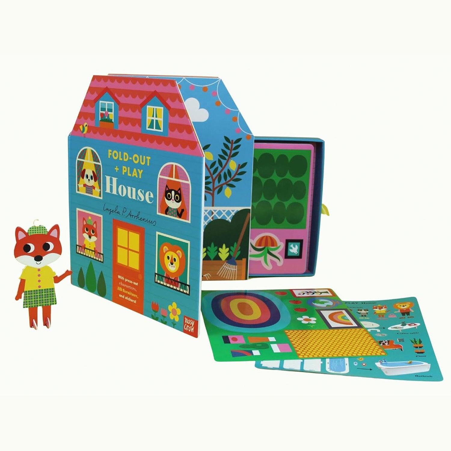 Fold-Out + Play: House by Ingela P Arrhenius