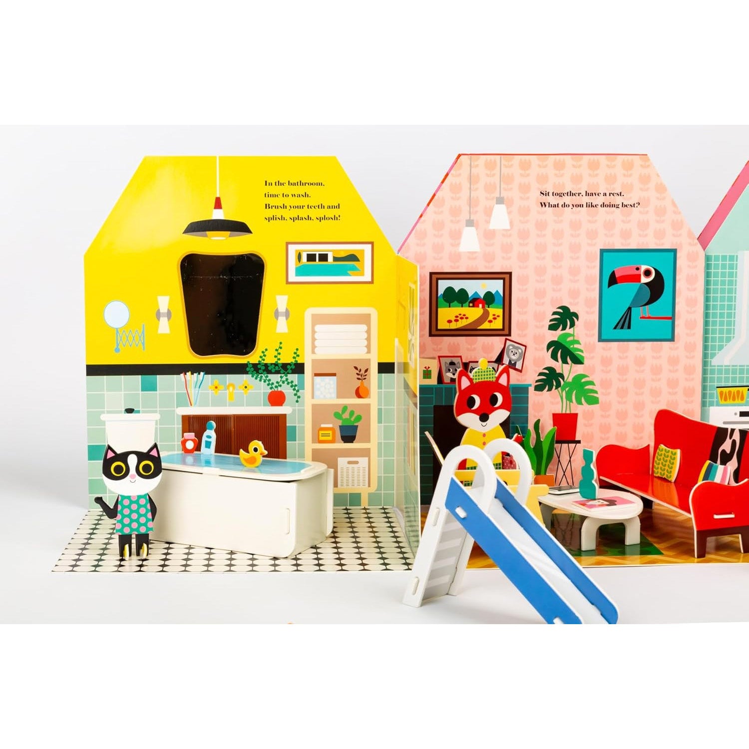 Fold-Out + Play: House by Ingela P Arrhenius