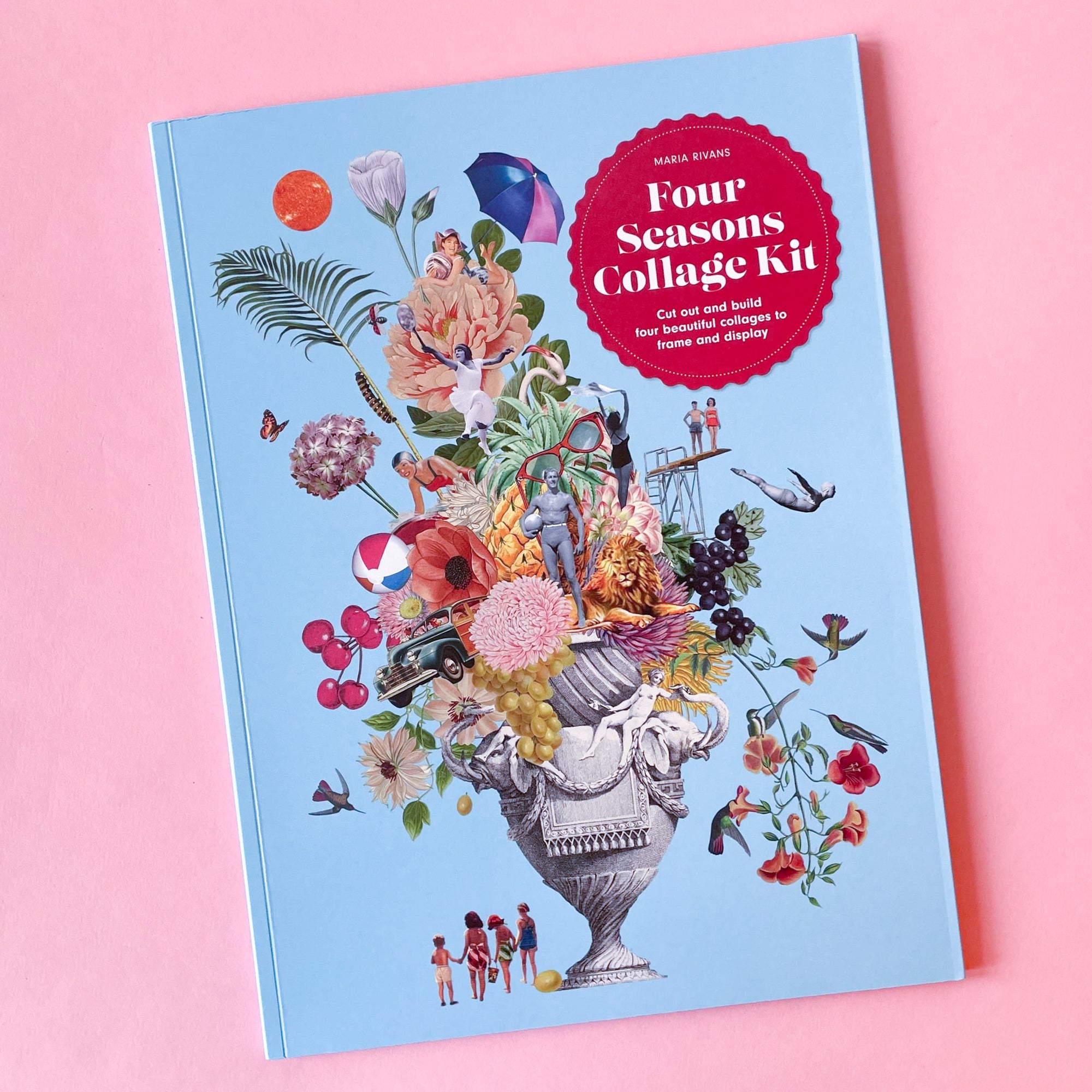 Four Seasons: Create Four Elegant Collages with the Images in this Surprising Kit by Maria Rivans