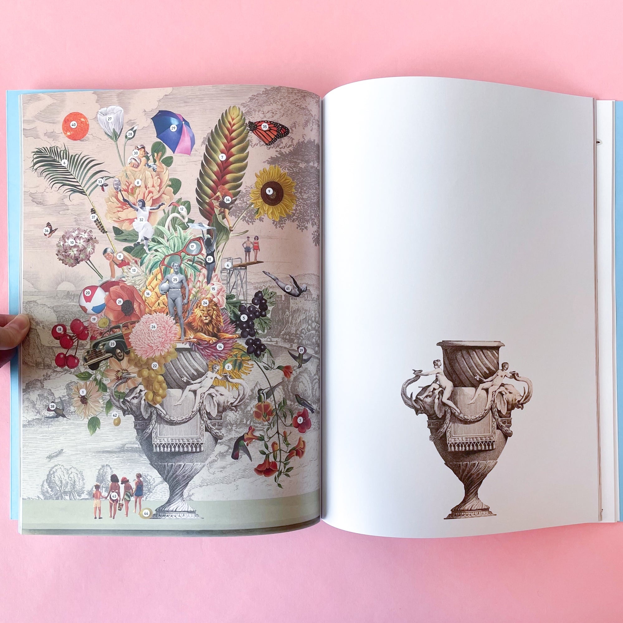 Four Seasons: Create Four Elegant Collages with the Images in this Surprising Kit by Maria Rivans