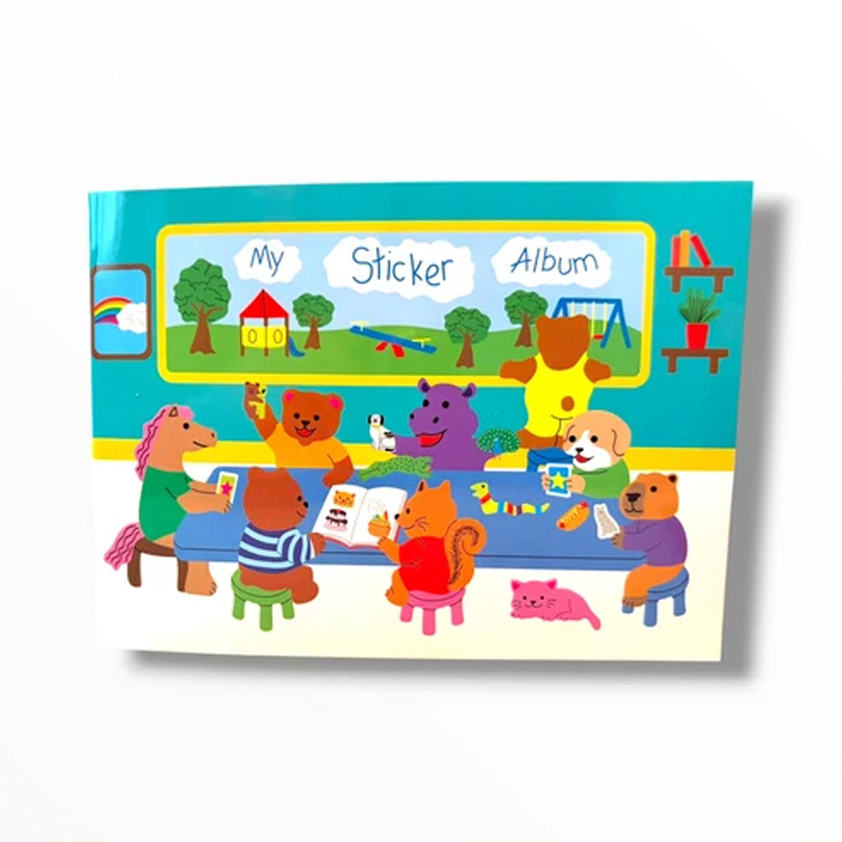 Friends Trading Stickers Vintage Inspired Sticker Album
