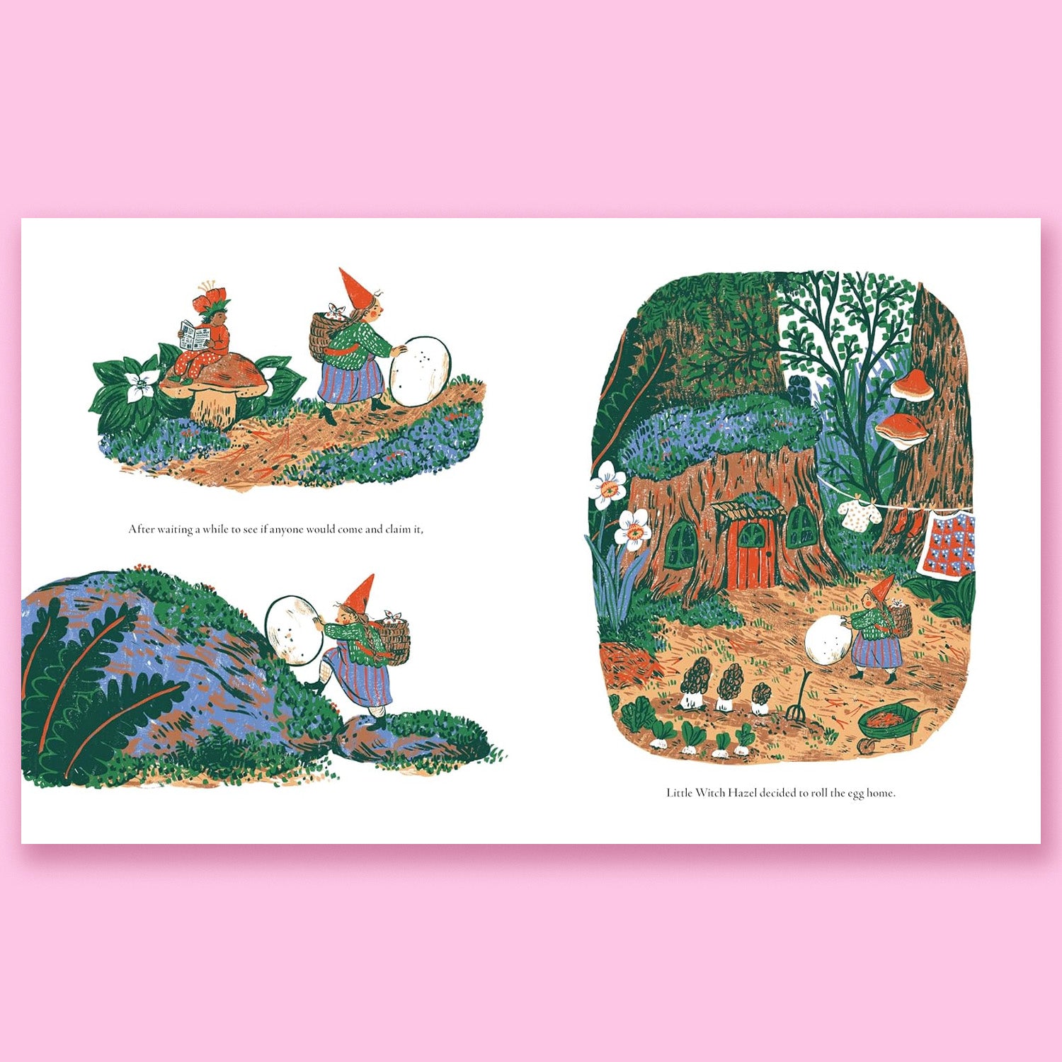 Gift Edition Little Witch Hazel: A Year in the Forest by Phoebe Wahl