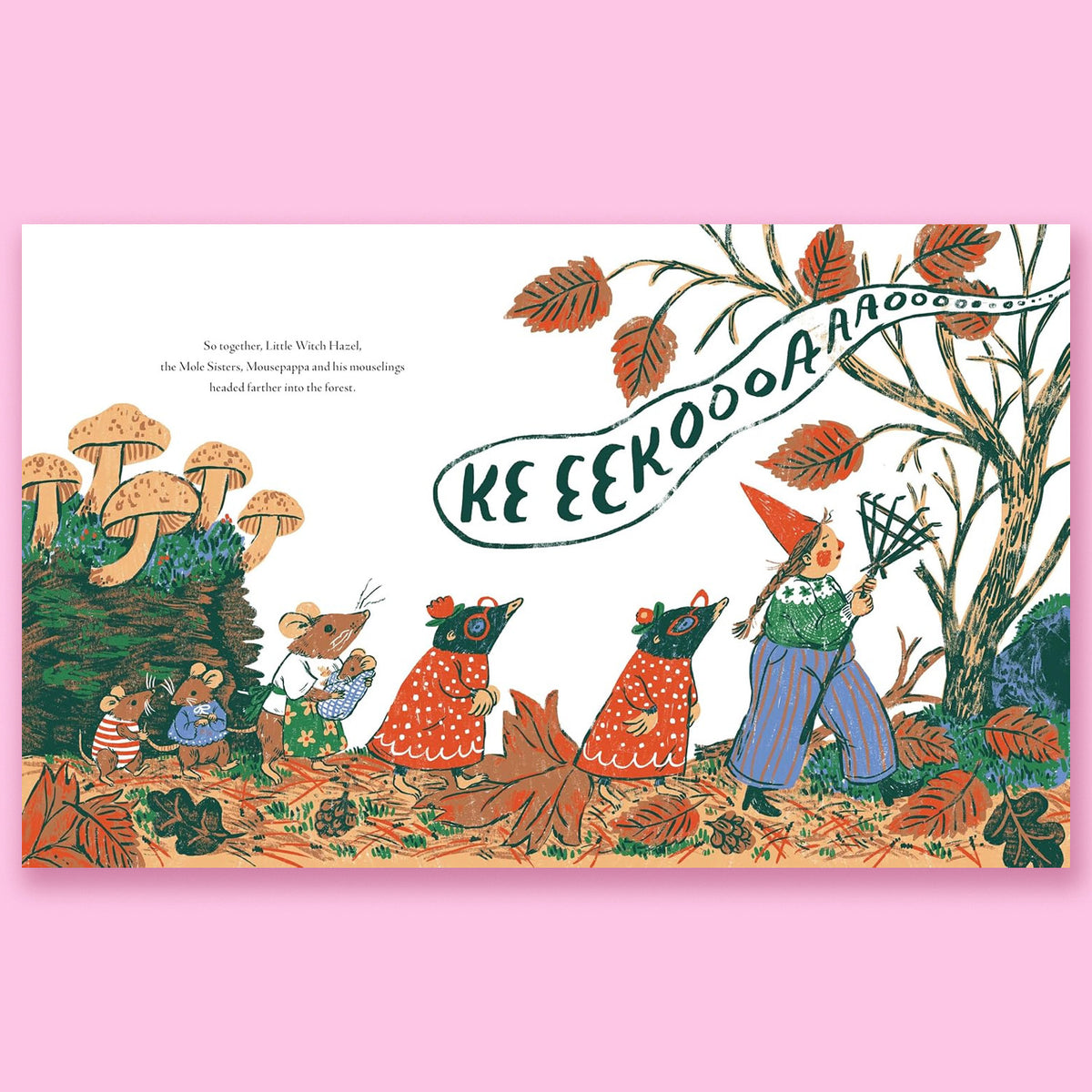 Gift Edition Little Witch Hazel: A Year in the Forest by Phoebe Wahl