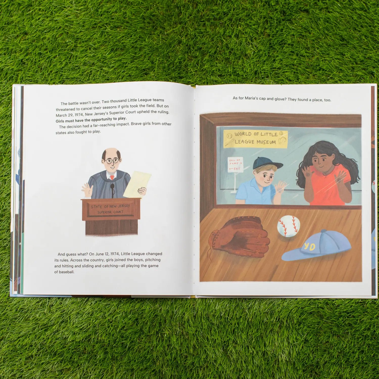 The Girl Who Changed Little League: The True Story of Maria Pepe and Her Battle to Play Ball by Maria Pepe, Jean L. S. Patrick and Sarah Green