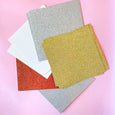 Glitter Cardstock Paper Metallic - 15 sheets, 6"x6"