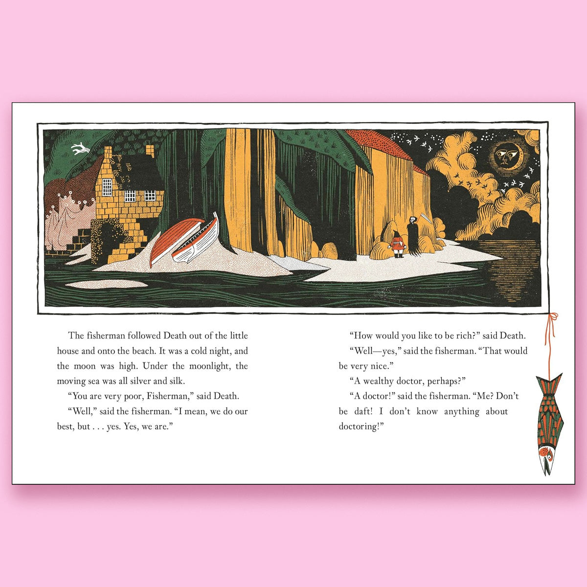 Godfather Death by Sally Nicholls and Júlia Sardà