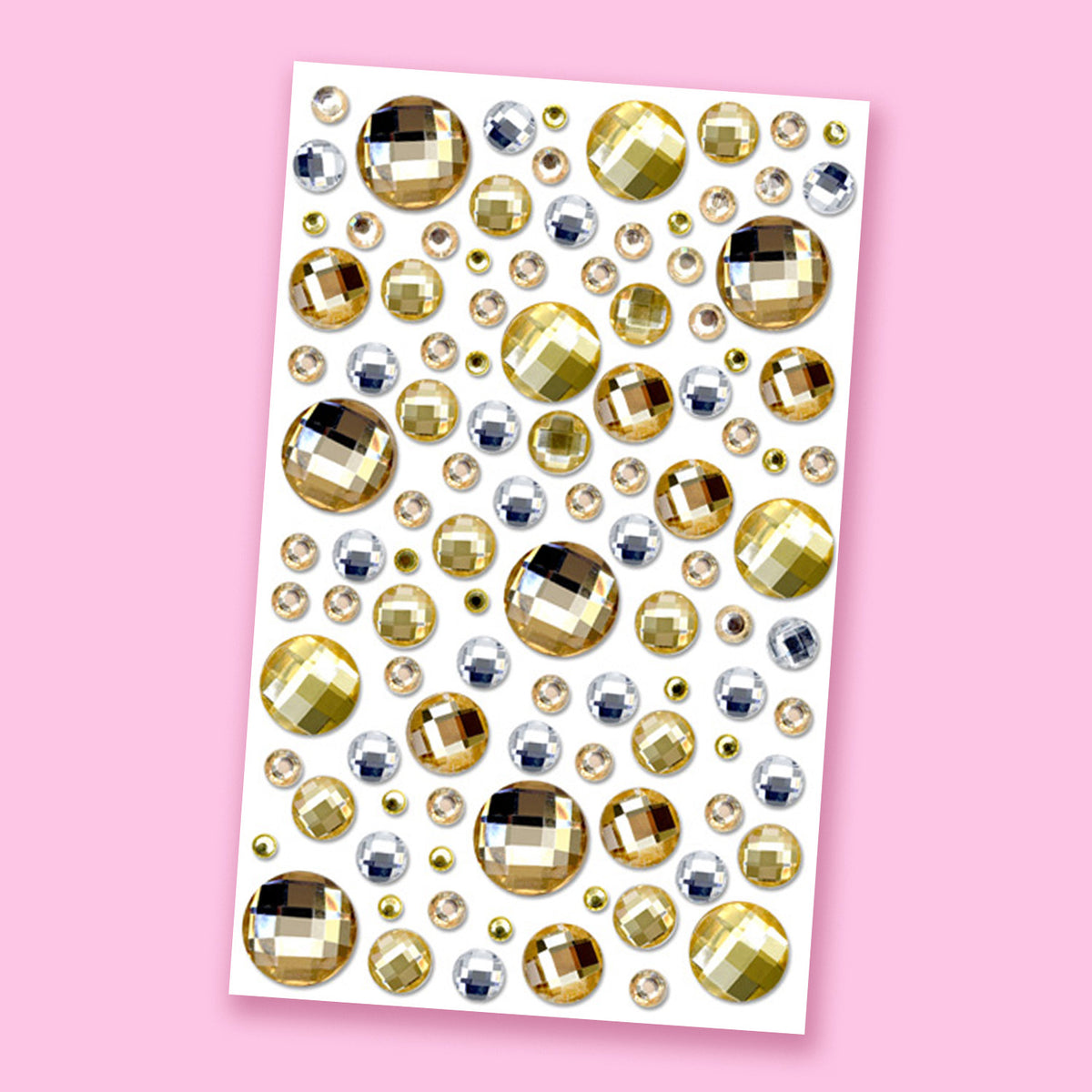 Gold Jewel Stickers