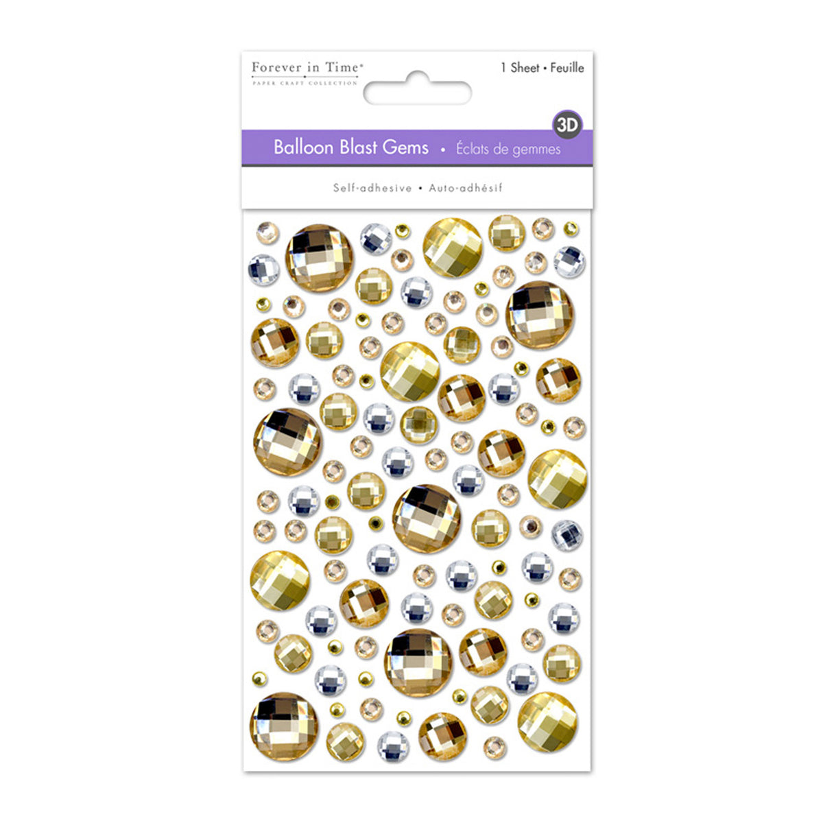 Gold Jewel Stickers