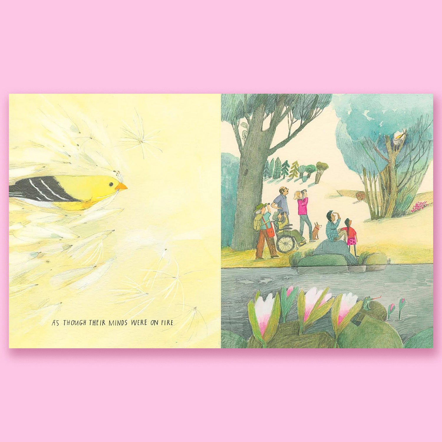 Goldfinches by Mary Oliver and Melissa Sweet