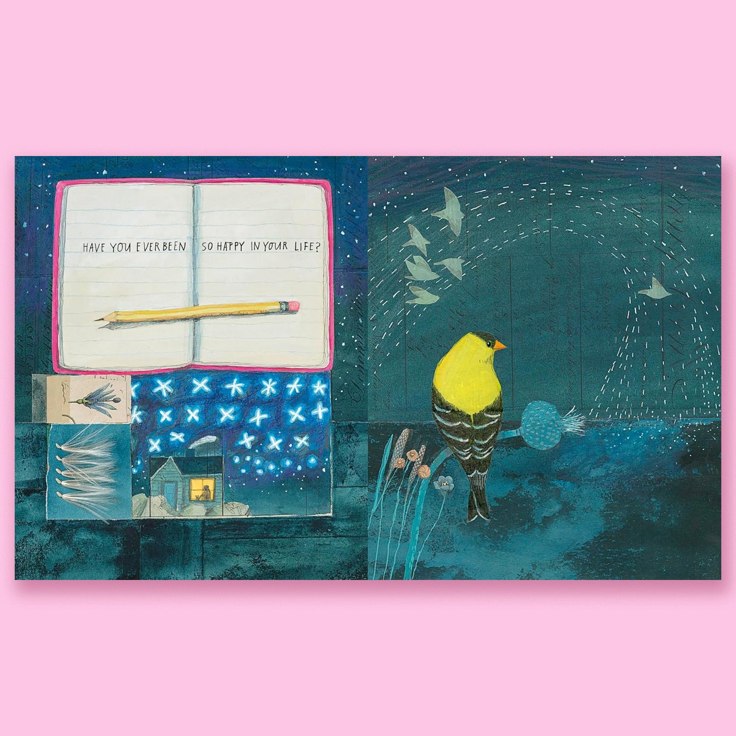 Goldfinches by Mary Oliver and Melissa Sweet