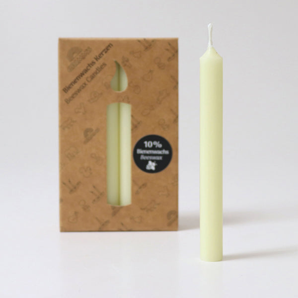 Grimm's Creme Candles 10% Beeswax for Celebration Rings